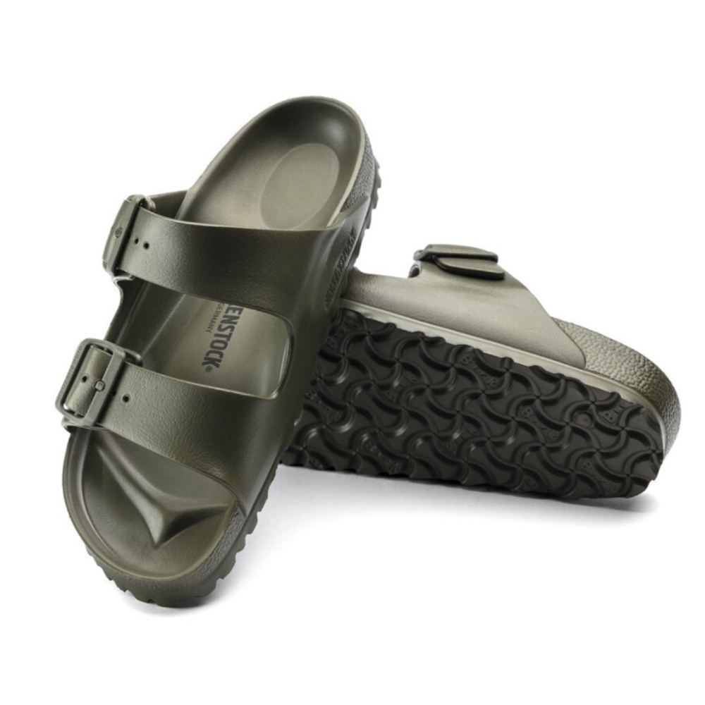 NEW Birkenstock Arizona EVA Sandals Khaki 7/7.5